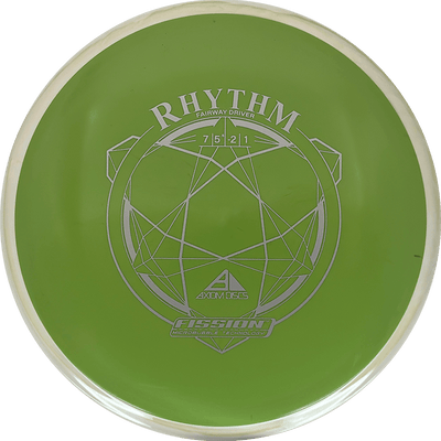 Axiom Rhythm Axiom Rhythm - Fission / 153g - Pea Green w/ Off-White Marble Rim (Gray) - Skyline Disc Golf