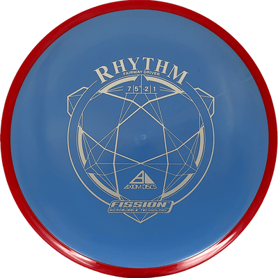 Axiom Rhythm Axiom Rhythm - Fission / 156g - Blue w/ Red Rim (Gray) - Skyline Disc Golf