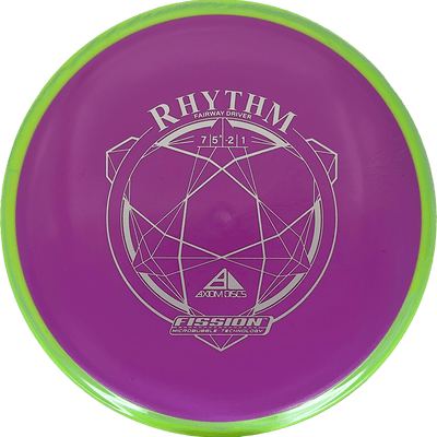 Axiom Rhythm Axiom Rhythm - Fission / 156g - Lavender w/ Lemon Lime Rim (Gray) - Skyline Disc Golf