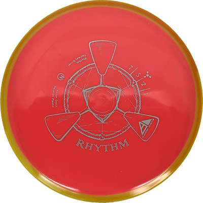 Axiom Rhythm Axiom Rhythm - Neutron / 165g - Orange w/ Honey Mustard Rim (Silver) - Skyline Disc Golf