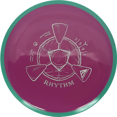 Axiom Rhythm Axiom Rhythm - Neutron / 166g - Purple-ish w/ Teal Rim (Silver) - Skyline Disc Golf