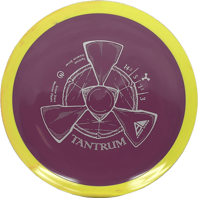 Axiom Tantrum Axiom Tantrum - Neutron / 172g - Crimson w/ Yellow Rim (Gray) - Skyline Disc Golf