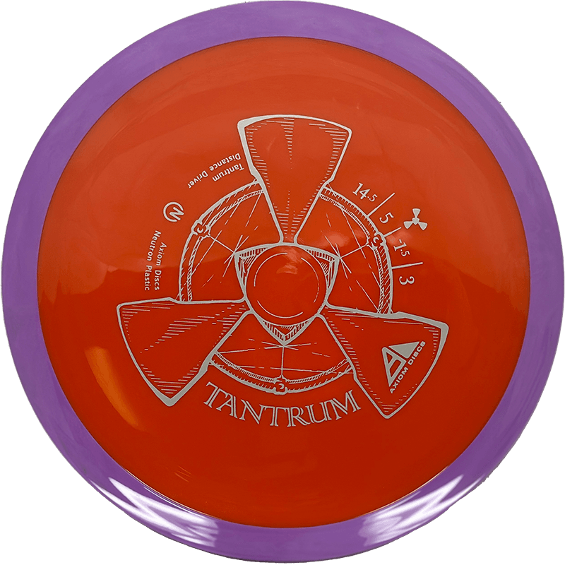 Axiom Tantrum Axiom Tantrum - Neutron / 172g - Orange w/ Lavender Rim (Gray) - Skyline Disc Golf