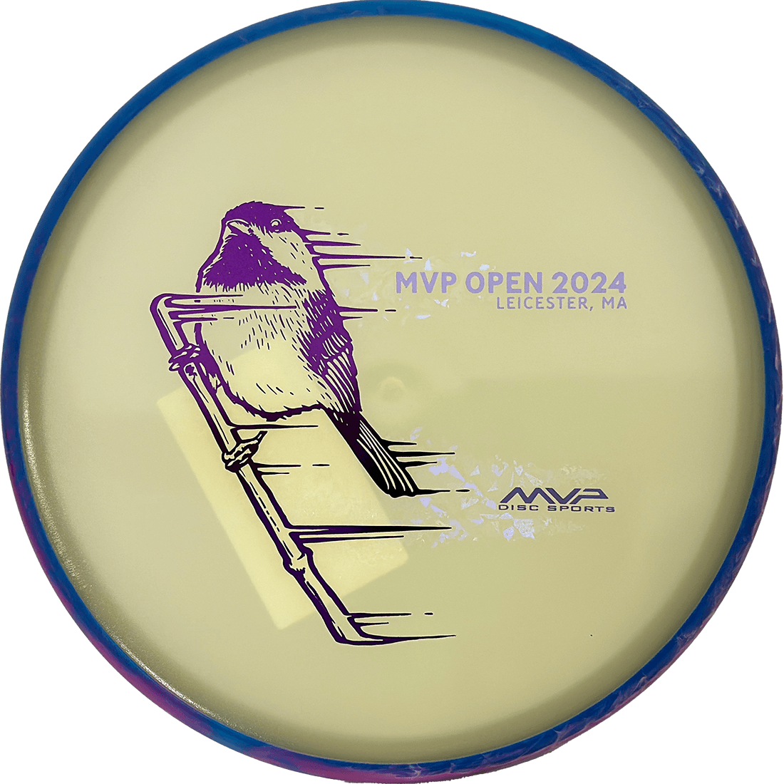 Axiom Tempo Axiom Tempo - Eclipse - MVP Open Edition / 174g - Glow w/ Blue/Magenta Marble Rim (MVP Open Stamp) - Skyline Disc Golf