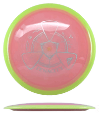 174g - Melon w/ Yellow Rim (Silver) Neutron Axiom Tenacity - Skyline Disc Golf
