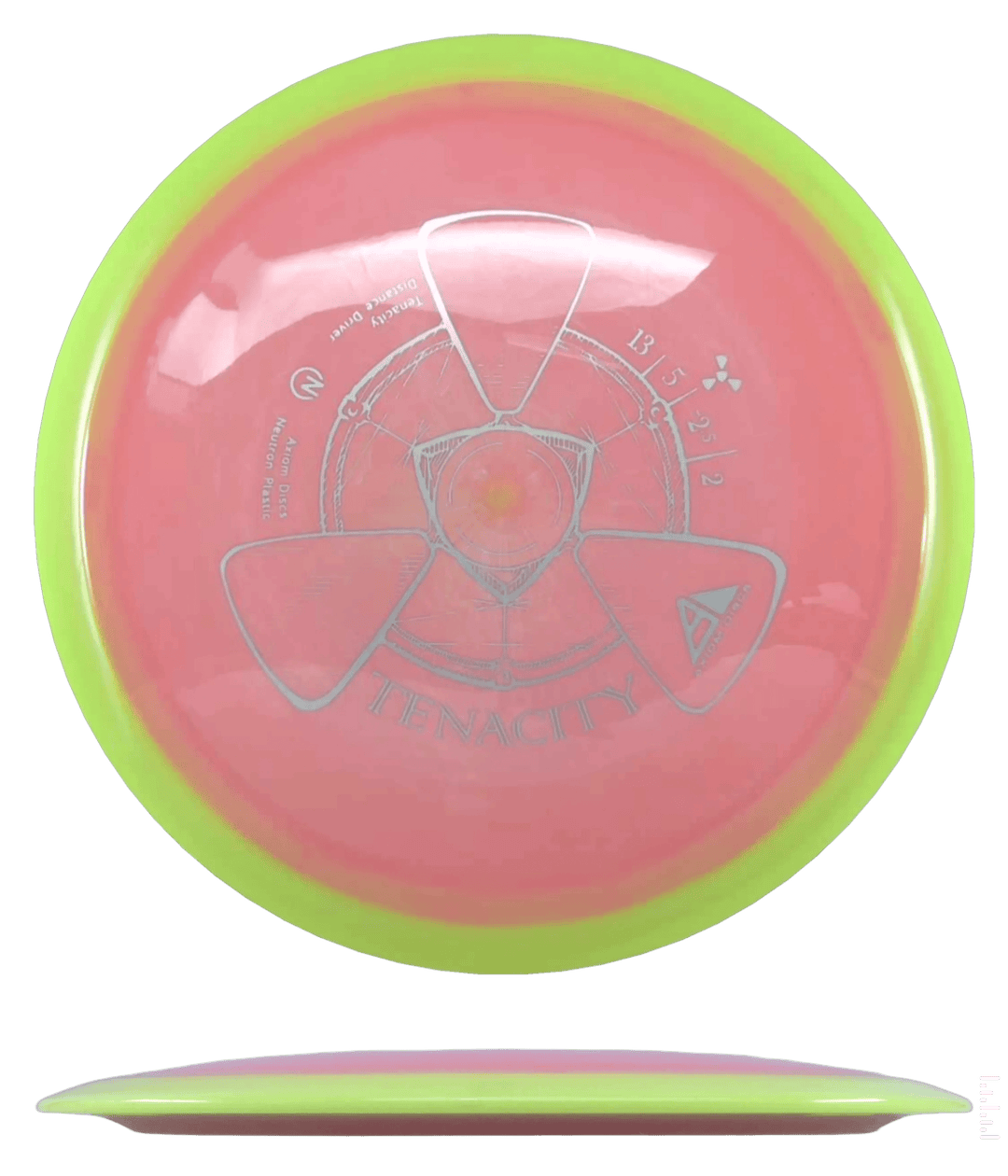 Axiom Tenacity - Neutron / 174g - Melon w/ Yellow Rim (Silver)