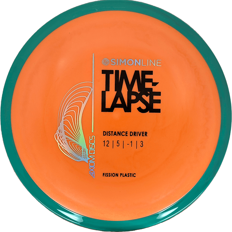 Axiom Time-Lapse Axiom Time-Lapse - Fission / 158g - Orange w/ Teal Rim (Chrome) - Skyline Disc Golf