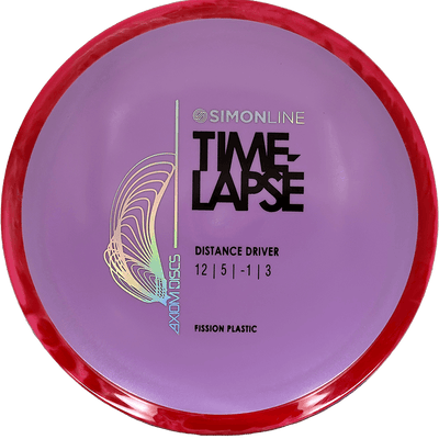 Axiom Time-Lapse Axiom Time-Lapse - Fission / 162g - Lavender w/ Red Marble Rim (Chrome) - Skyline Disc Golf