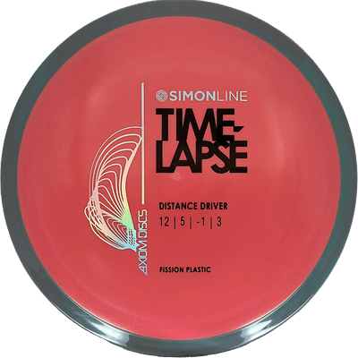 Axiom Time-Lapse Axiom Time-Lapse - Fission / 162g - Melon Red-ish w/ Gray Rim (Chrome) - Skyline Disc Golf