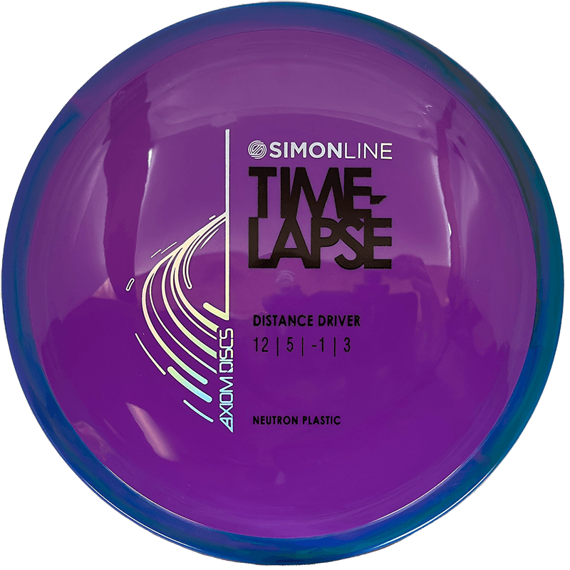 Axiom Time-Lapse Axiom Time-Lapse - Neutron / 172g - Purple w/ Blue Rim (Chrome) - Skyline Disc Golf