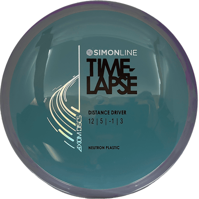 Axiom Time-Lapse Axiom Time-Lapse - Neutron / 174g - Army Green w/ Gray Marble Rim (Chrome) - Skyline Disc Golf