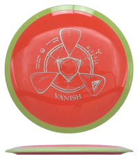 Axiom Vanish - Neutron / 174g - Bright Orange w/ Mustard Rim (Silver) - Skyline Disc Golf