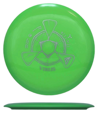 Axiom Virus - Neutron / 167g - Lime w/ Lime Rim (Silver) - Skyline Disc Golf