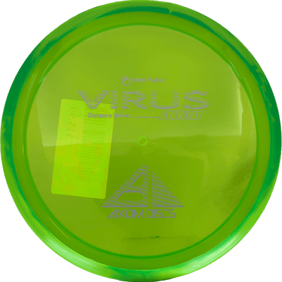 Axiom Virus Axiom Virus - Proton / 156g - Chartreuse w/ Lemon Lime Rim (Gray) - Skyline Disc Golf