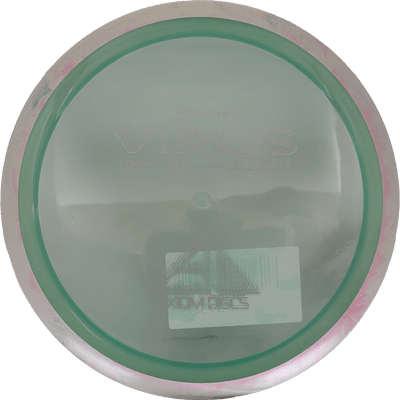 Axiom Virus Axiom Virus - Proton / 175g - Soft Green w/ White-ish Marble Rim (Gray) - Skyline Disc Golf