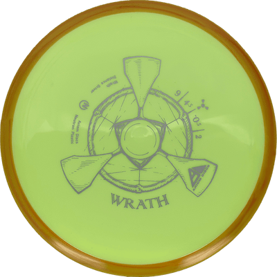 Axiom Wrath Axiom Wrath - Neutron / 159g - Lemonade w/ Yellow Orange Rim (Silver) - Skyline Disc Golf