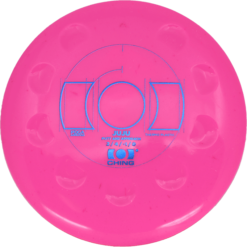 174g - Pink (Blue Foil) Thermo Ching Juju - Skyline Disc Golf