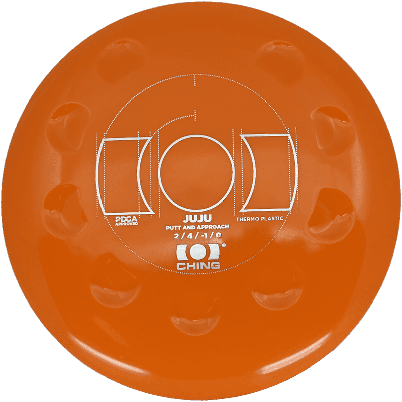 172g - Orange (Silver) Thermo Ching Juju - Skyline Disc Golf