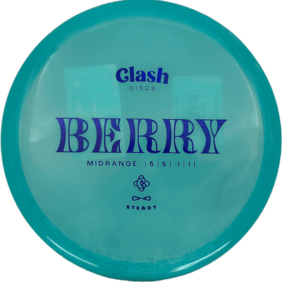 Clash Discs Berry Clash Discs Berry - Steady / 177g - Blue-ish (Blue) - Skyline Disc Golf