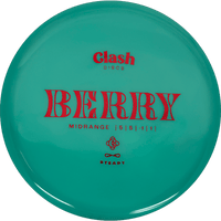 177g - Teal (Red Foil) Steady Clash Discs Berry - Skyline Disc Golf