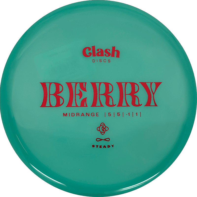 Clash Discs Berry - Steady / 176g - Teal (Red Foil)