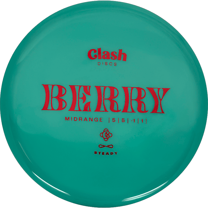 Clash Discs Berry - Steady / 177g - Teal (Red Foil)