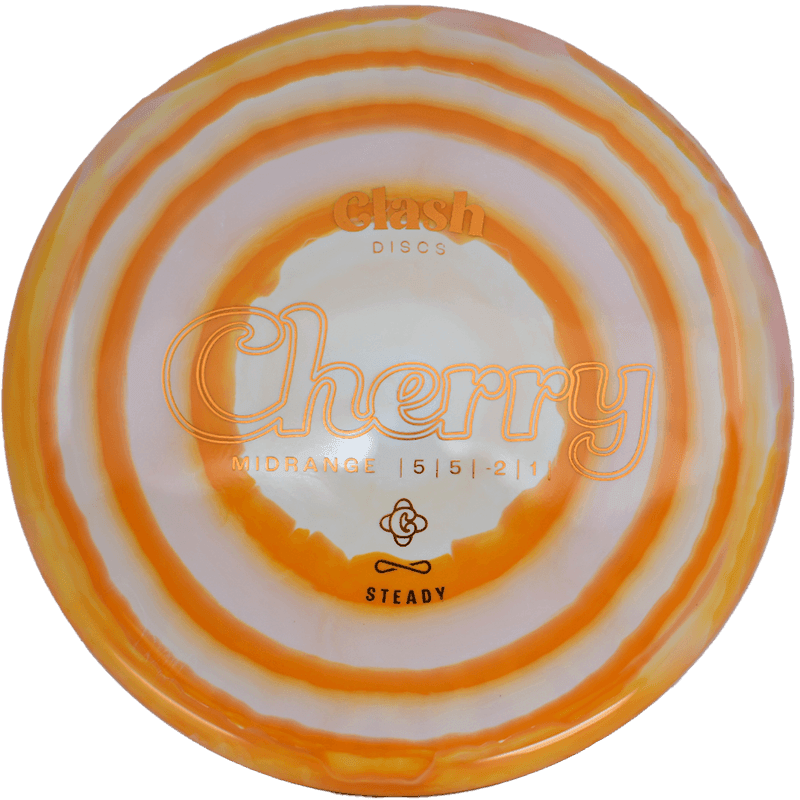 Clash Discs Cherry - Steady Ring / 176g - Orange Swirl (Orange Foil) *065*
