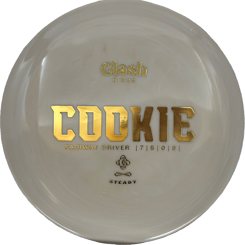 Clash Discs Cookie Clash Discs Cookie - Steady / 176g - Brown Sugar (Gold) - Skyline Disc Golf