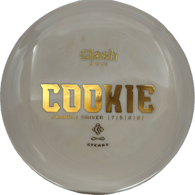 Clash Discs Cookie Clash Discs Cookie - Steady / 176g - Brown Sugar (Gold) - Skyline Disc Golf