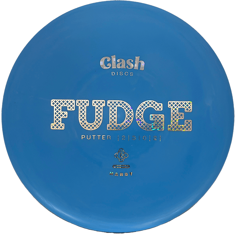 Clash Discs Fudge - Hardy / 170g - Blue (Chrome) - Skyline Disc Golf