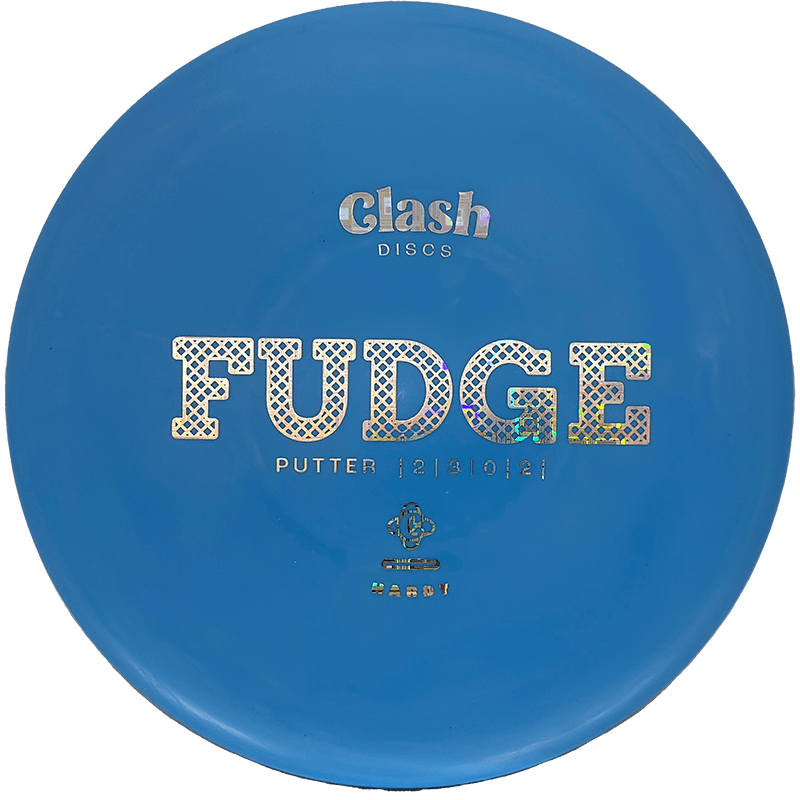 Clash Discs Fudge Clash Discs Fudge - Hardy / 170g - Blue (Chrome) - Skyline Disc Golf