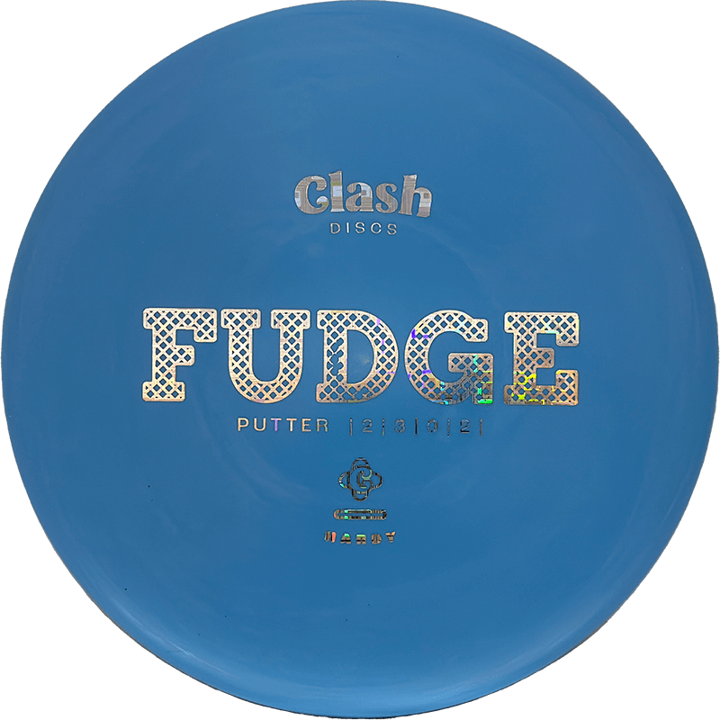 Clash Discs Fudge Clash Discs Fudge - Hardy / 171g - Blue (Chrome) - Skyline Disc Golf