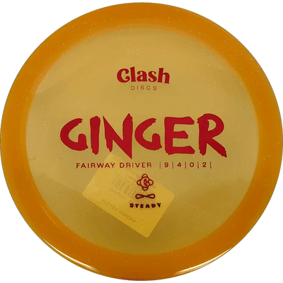 Clash Discs Ginger - Steady / 172g - Seafoam (Orange Foil) *035* - Skyline Disc Golf