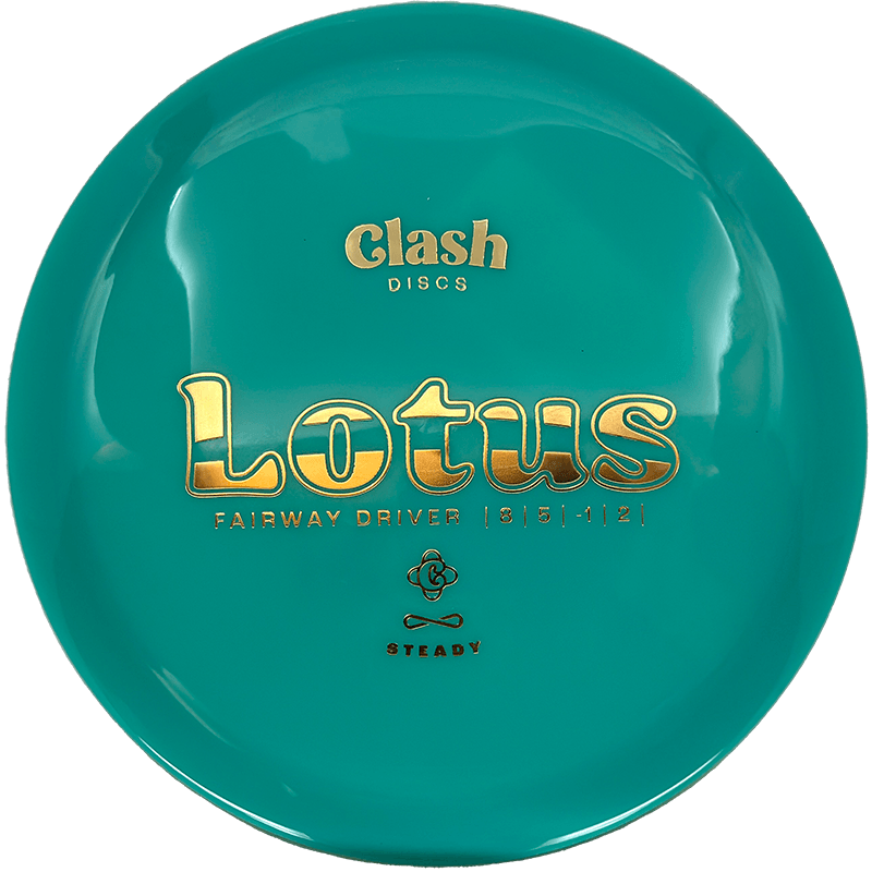 Clash Discs Lotus Clash Discs Lotus - Steady / 176g - Seafoam (Gold) - Skyline Disc Golf