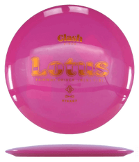 175g - Pink (Orange Foil) Steady Clash Discs Lotus - Skyline Disc Golf
