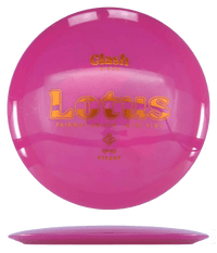 174g - Pink (Orange Foil) Steady Clash Discs Lotus - Skyline Disc Golf