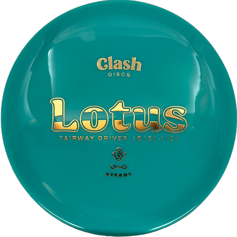 Clash Discs Lotus Clash Discs Lotus - Steady / 174g - Seafoam (Gold) - Skyline Disc Golf