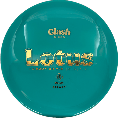 Clash Discs Lotus Clash Discs Lotus - Steady / 174g - Seafoam (Gold) - Skyline Disc Golf