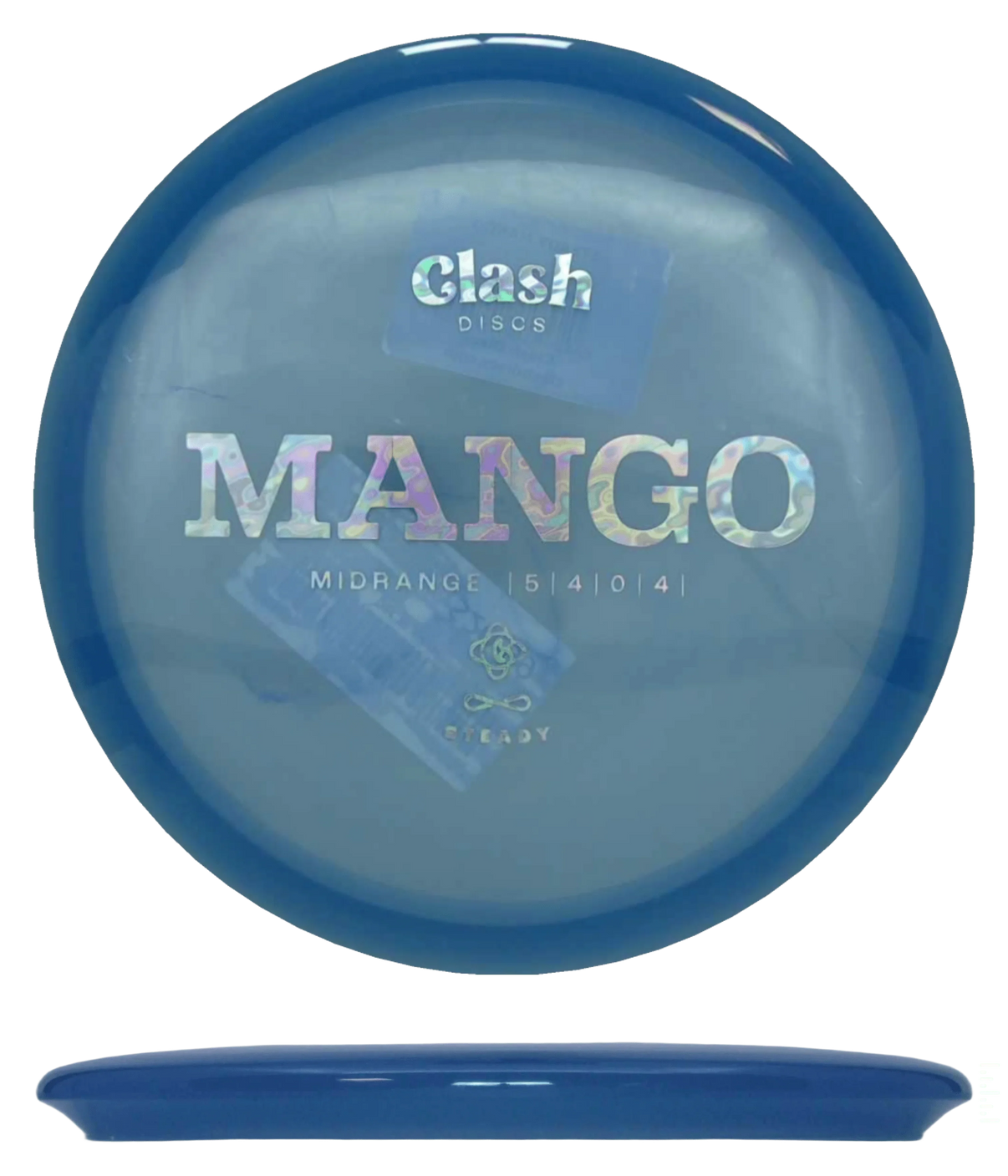 Clash Discs Mango - Steady / 170g - Blue (Chrome) - Skyline Disc Golf