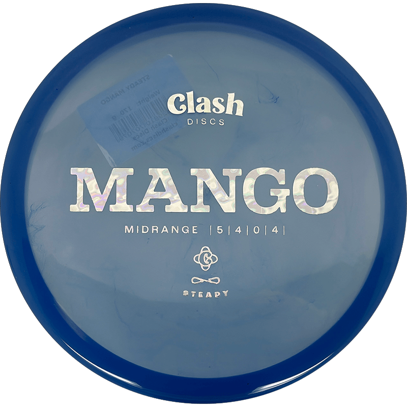 Clash Discs Mango Clash Discs Mango - Steady / 170g - Blue (Silver Aqua) - Skyline Disc Golf