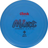 171g - Light Blue (Red Foil) *1006* Softy Clash Discs Mint - Skyline Disc Golf