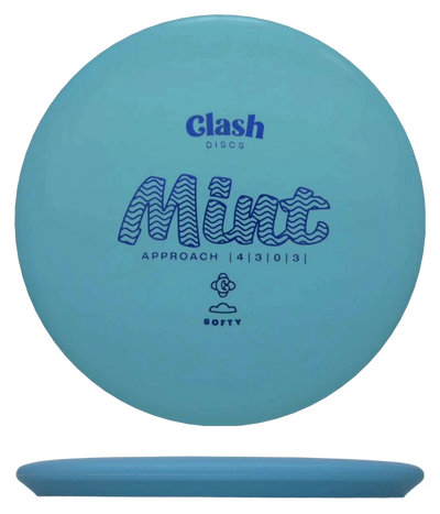 Clash Discs Mint - Steady / 174g - Lime (Chrome) - Skyline Disc Golf