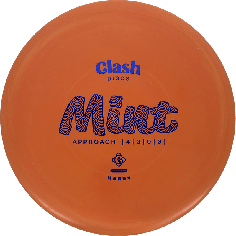 Clash Discs Mint Clash Discs Mint - Hardy / 173g - Orange (Blue Foil) - Skyline Disc Golf