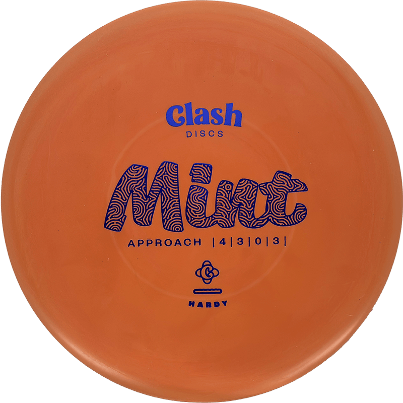 Clash Discs Mint Clash Discs Mint - Hardy / 174g - Orange (Blue Foil) - Skyline Disc Golf