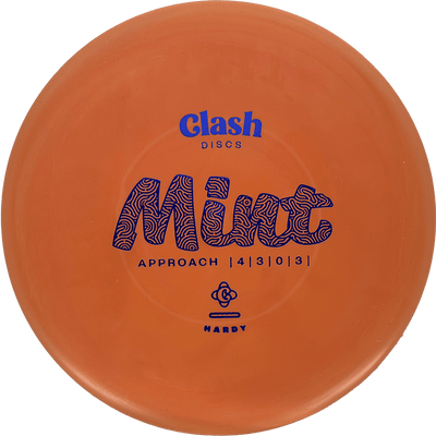 Clash Discs Mint Clash Discs Mint - Hardy / 174g - Orange (Blue Foil) - Skyline Disc Golf