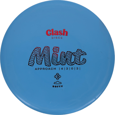 Clash Discs Mint Clash Discs Mint - Softy / 171g - Light Blue (Red Foil) *1005* - Skyline Disc Golf