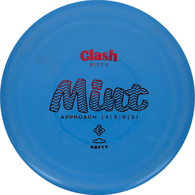 Clash Discs Mint Clash Discs Mint - Softy / 171g - Light Blue (Red Foil) *1006* - Skyline Disc Golf