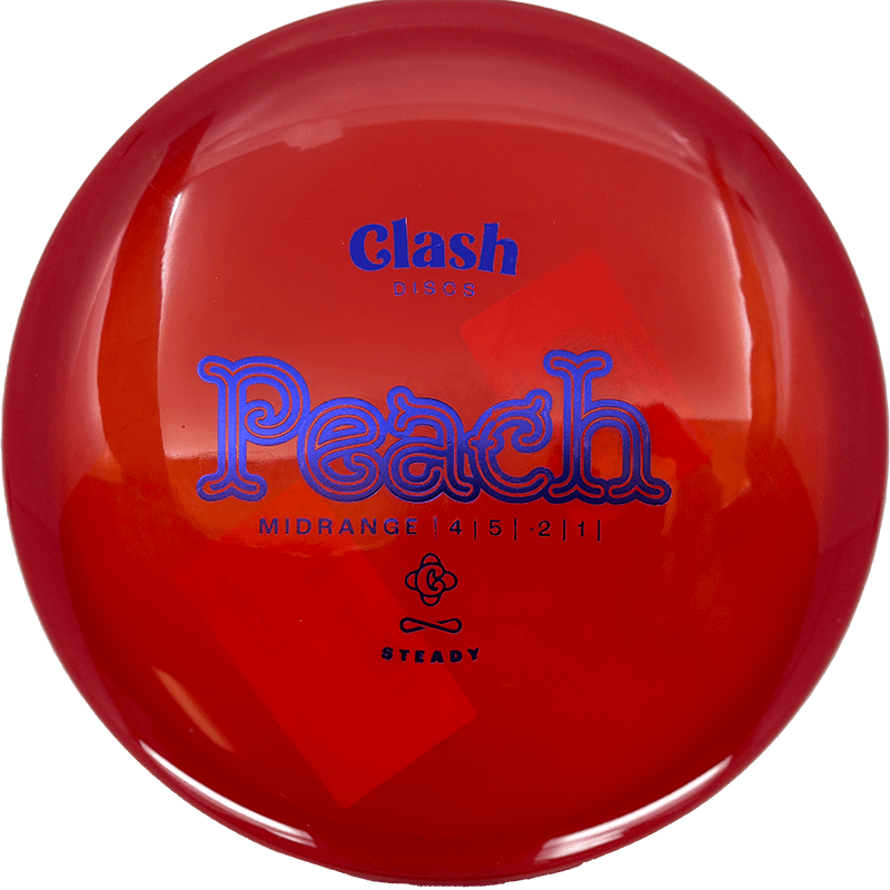 Clash Discs Peach Clash Discs Peach - Steady / 176g - Red (Royal Blue) - Skyline Disc Golf