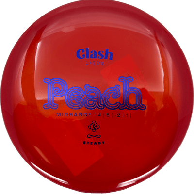 Clash Discs Peach Clash Discs Peach - Steady / 176g - Red (Royal Blue) - Skyline Disc Golf