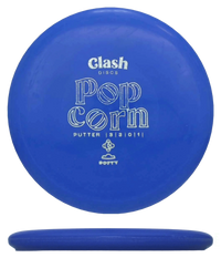 Clash Discs Popcorn - Softy / 168g - Blue (Chrome Glitter) - Skyline Disc Golf